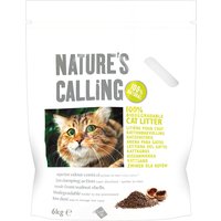 Nature's Calling arena biogdegradable vegetal para gatos - 6 kg
Nature's Calling arena biogdegradable vegetal para gatos - 6 kg
