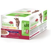 Natural Trainer Adult comida húmeda para gatos - 48 x 85 g Pack Mixto: pollo y salmón
Natural Trainer Adult comida húmeda para gatos - 48 x 85 g Pack Mixto: pollo y salmón