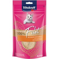 Vitakraft Premium Filet snack para gatos - Pack % - 2 x Pollo
Vitakraft Premium Filet snack para gatos - Pack % - 2 x Pollo