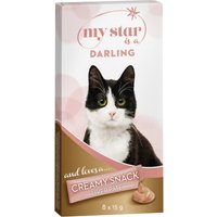 My Star is a Darling Creamy Snack con hígado para gatos - 24 x 15 g
My Star is a Darling Creamy Snack con hígado para gatos - 24 x 15 g