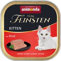 Animonda vom Feinsten Kitten en tarrinas - 6 x 100 g - Con vacuno
Animonda vom Feinsten Kitten en tarrinas - 6 x 100 g - Con vacuno