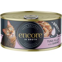 Encore en latas 48 x 70 g comida húmeda para gatos - Pack Ahorro - Atún con gambas
Encore en latas 48 x 70 g comida húmeda para gatos - Pack Ahorro - Atún con gambas