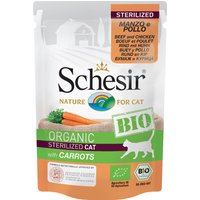Schesir Bio bolsitas 12 x 85 g - Sterilized Vacuno con pollo y zanahorias ecológicos
Schesir Bio bolsitas 12 x 85 g - Sterilized Vacuno con pollo y zanahorias ecológicos
