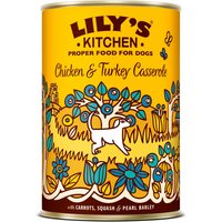 Lily's Kitchen cazuela de pollo y pavo comida húmeda para perros - 6 x 400 g
Lily's Kitchen cazuela de pollo y pavo comida húmeda para perros - 6 x 400 g