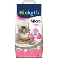 Biokat's Micro Fresh arena aglomerante - Pack % - 2 x 14 l 
Biokat's Micro Fresh arena aglomerante - Pack % - 2 x 14 l