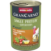 Animonda GranCarno Superfoods Adult 6 x 400 g - Pavo con acelgas, escaramujo, aceite de linaza
Animonda GranCarno Superfoods Adult 6 x 400 g - Pavo con acelgas, escaramujo, aceite de linaza