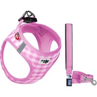 Set Curli: Arnés Vest Air-Mesh y correa Basic Caro rosa - Talla XS: 35 - 40 cm de pecho + correa 140 cm / 15 mm
Set Curli: Arnés Vest Air-Mesh y correa Basic Caro rosa - Talla XS: 35 - 40 cm de pecho + correa 140 cm / 15 mm