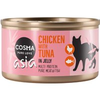 Cosma Asia pollo con atún en gelatina para gatos - 24 x 85 g - Pollo con atún
Cosma Asia pollo con atún en gelatina para gatos - 24 x 85 g - Pollo con atún
