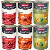 Animonda GranCarno Junior - Pack mixto - 6 x 400 g
Animonda GranCarno Junior - Pack mixto - 6 x 400 g