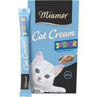 Miamor Cat Cream Junior snack crema de ave para gatos - Pack % - 66 x 15 g
Miamor Cat Cream Junior snack crema de ave para gatos - Pack % - 66 x 15 g