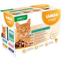 IAMS Delights Adult en gelatina - 24 x 85 g Mezcla de la tierra y el mar
IAMS Delights Adult en gelatina - 24 x 85 g Mezcla de la tierra y el mar