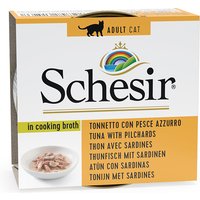 Schesir consomé 6 x 70 g - Atún con sardinas
Schesir consomé 6 x 70 g - Atún con sardinas