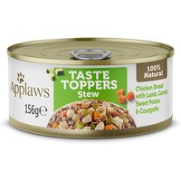 Applaws Taste Toppers estofado en latas para perros 6 x 156 g - Pollo con cordero
Applaws Taste Toppers estofado en latas para perros 6 x 156 g - Pollo con cordero