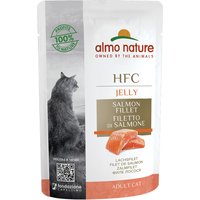 Almo Nature HFC Jelly 24 x 55 g - Filete de salmón 
Almo Nature HFC Jelly 24 x 55 g - Filete de salmón
