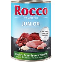Rocco Junior 6 x 400 g - Ave con venado y arroz
Rocco Junior 6 x 400 g - Ave con venado y arroz