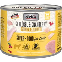 MAC's 6 x 200 g en latas para gatos - Ave y arándanos rojos
MAC's 6 x 200 g en latas para gatos - Ave y arándanos rojos