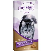 My Star is a Diva Creamy Snack con malta para gatos - 8 x 15 g
My Star is a Diva Creamy Snack con malta para gatos - 8 x 15 g