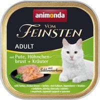 Animonda vom Feinsten Adult con relleno delicioso 6 x 100 g - Pavo, pechuga de pollo y hierbas aromáticas
Animonda vom Feinsten Adult con relleno delicioso 6 x 100 g - Pavo, pechuga de pollo y hierbas aromáticas