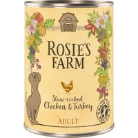 Rosie's Farm Adult 6 x 400 g - Pollo y pavo
Rosie's Farm Adult 6 x 400 g - Pollo y pavo