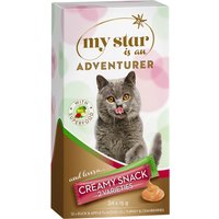 My Star is an Adventurer Creamy Snack Superfood para gatos - Pack mixto - 24 x 15 g
My Star is an Adventurer Creamy Snack Superfood para gatos - Pack mixto - 24 x 15 g