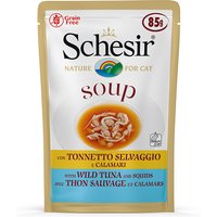 Schesir Soup 6 x 85 g sopa para gatos - Atún salvaje y calamar
Schesir Soup 6 x 85 g sopa para gatos - Atún salvaje y calamar