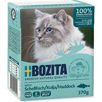 Bozita tetra trocitos en gelatina 6 x 370 g - Con eglefino
Bozita tetra trocitos en gelatina 6 x 370 g - Con eglefino