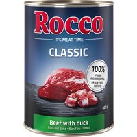 Rocco Classic pack ahorro 24 x 400 g - Vacuno con pato
Rocco Classic pack ahorro 24 x 400 g - Vacuno con pato
