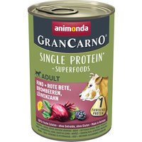 Animonda GranCarno Superfoods Adult 6 x 400 g - Vacuno con remolacha, moras, diente de león
Animonda GranCarno Superfoods Adult 6 x 400 g - Vacuno con remolacha, moras, diente de león