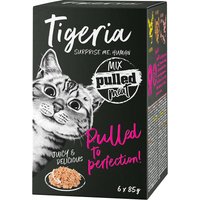 Tigeria Pulled Meat 6 x 85 g comida húmeda para gatos - Mix (3 variantes)
Tigeria Pulled Meat 6 x 85 g comida húmeda para gatos - Mix (3 variantes)
