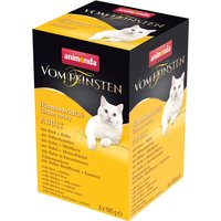 Animonda Vom Feinsten Adult Pack mixto 6 x 100 g - Variedad de pollo (6 variedades)
Animonda Vom Feinsten Adult Pack mixto 6 x 100 g - Variedad de pollo (6 variedades)