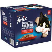 Felix Fantastic 24 x 85 g - 24 x 85 g - Pollo, cordero, vacuno, conejo
Felix Fantastic 24 x 85 g - 24 x 85 g - Pollo, cordero, vacuno, conejo