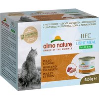 Almo Nature HFC Natural Light 24 x 50 g - Pack Ahorro - Pollo y atún 
Almo Nature HFC Natural Light 24 x 50 g - Pack Ahorro - Pollo y atún