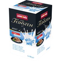 Animonda Vom Feinsten Milkies Adult en salsa 6 x 100 g - Vacuno en salsa de leche
Animonda Vom Feinsten Milkies Adult en salsa 6 x 100 g - Vacuno en salsa de leche