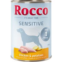 Rocco Sensitive pack ahorro 24 x 400 g - Pollo y patata
Rocco Sensitive pack ahorro 24 x 400 g - Pollo y patata