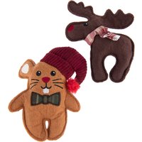 Ratón y reno navideños de peluche con catnip juguete para gatos - Set de 2 unidades
Ratón y reno navideños de peluche con catnip juguete para gatos - Set de 2 unidades