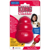 KONG Classic rojo juguete para perros - M: aprox. 8,5 cm 
KONG Classic rojo juguete para perros - M: aprox. 8,5 cm