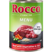 Rocco Menú 6 x 400 g - Vacuno con verduras y arroz
Rocco Menú 6 x 400 g - Vacuno con verduras y arroz
