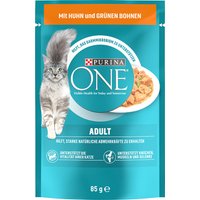 Pack ahorro: Purina ONE 48 / 52 x 85 g - 52 x 85 g - Adulto con pollo y judías verdes
Pack ahorro: Purina ONE 48 / 52 x 85 g - 52 x 85 g - Adulto con pollo y judías verdes