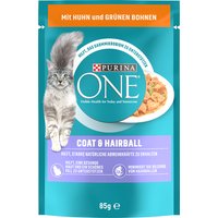 Purina ONE Pelaje y bolas de pelo - 52 x 85 g - Con pollo y judías verdes
Purina ONE Pelaje y bolas de pelo - 52 x 85 g - Con pollo y judías verdes