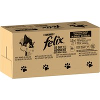 Jumbopack Felix Fantastic 120 x 85 g - Mix de carne y pescado (vacuno, salmón, pollo, atún)
Jumbopack Felix Fantastic 120 x 85 g - Mix de carne y pescado (vacuno, salmón, pollo, atún)