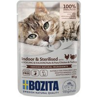 Bozita Bocaditos en salsa Indoor & Sterilised 12 x 85 g - Aves de corral
Bozita Bocaditos en salsa Indoor & Sterilised 12 x 85 g - Aves de corral