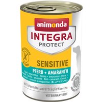 Animonda Integra Protect Sensitive en lata para perros - 6 x 400 g - Caballo y amaranto
Animonda Integra Protect Sensitive en lata para perros - 6 x 400 g - Caballo y amaranto