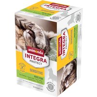 Animonda Integra Adult Sensitive 6 x 100 g para gatos - Pavo puro
Animonda Integra Adult Sensitive 6 x 100 g para gatos - Pavo puro