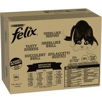 Felix Tasty Shreds 120 x 80 g - Jumbopack - Selección mixta en salsa
Felix Tasty Shreds 120 x 80 g - Jumbopack - Selección mixta en salsa