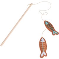 Caña de juguete TIAKI peces con catnip - 1 unidad
Caña de juguete TIAKI peces con catnip - 1 unidad