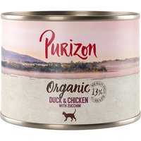Purizon Organic 6 x 200 g comida ecológica para gatos - Pato y pollo con calabacín
Purizon Organic 6 x 200 g comida ecológica para gatos - Pato y pollo con calabacín