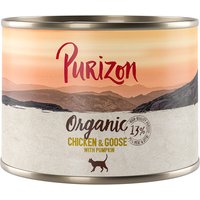 Purizon Organic 6 x 200 g comida ecológica para gatos - Pollo y ganso con calabaza
Purizon Organic 6 x 200 g comida ecológica para gatos - Pollo y ganso con calabaza