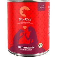 Herrmanns Menú BIO 6 x 800 g comida húmeda para perros - Classic: Vacuno ecológico con boniato ecológico
Herrmanns Menú BIO 6 x 800 g comida húmeda para perros - Classic: Vacuno ecológico con boniato ecológico