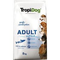 Tropidog Premium Adult Small salmón - 2 x 8 kg
Tropidog Premium Adult Small salmón - 2 x 8 kg