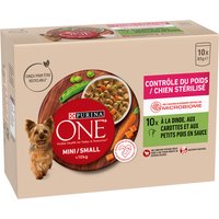 PURINA ONE Mini Adult Weight Control Pavo - 20 x 85 g
PURINA ONE Mini Adult Weight Control Pavo - 20 x 85 g